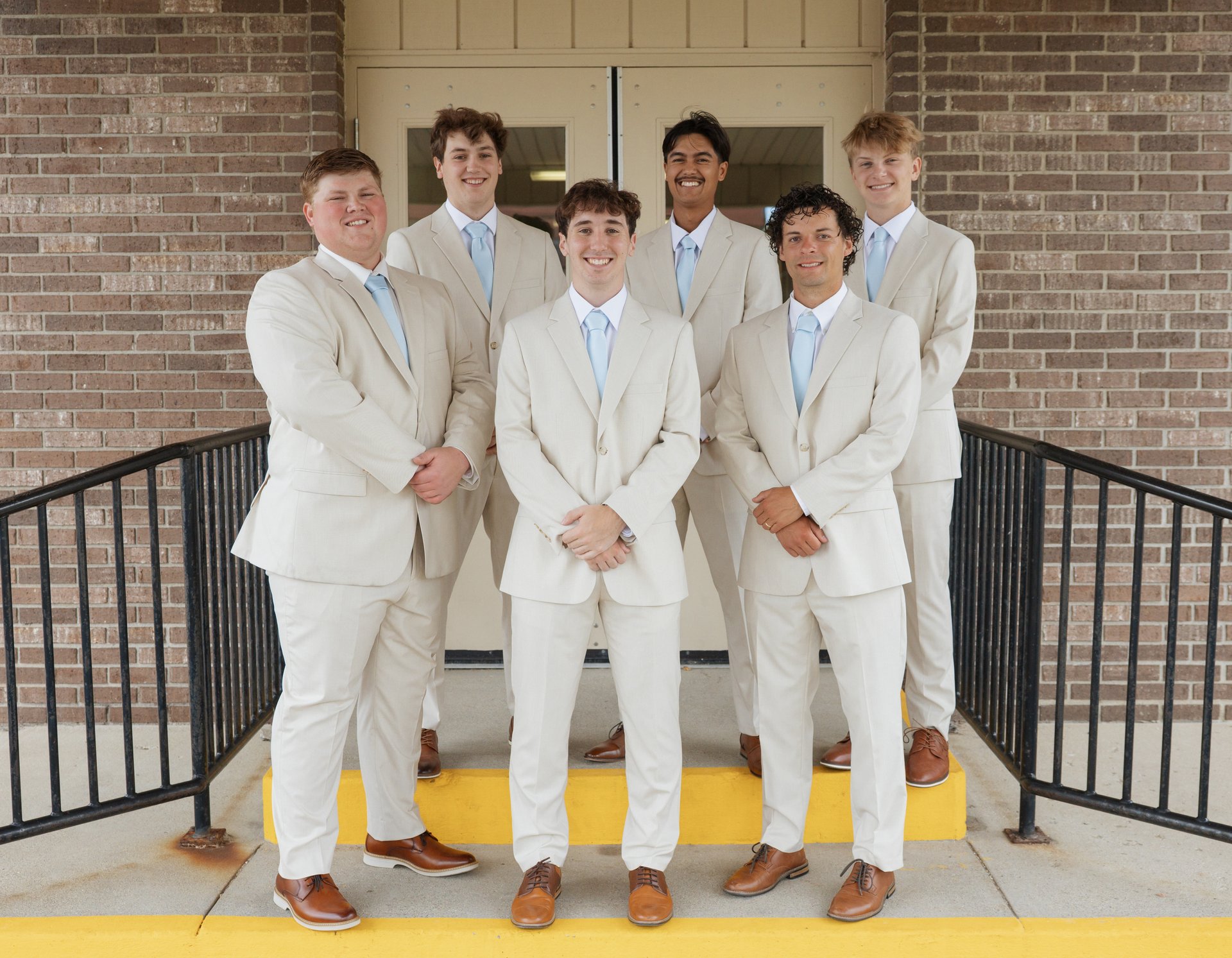 Groom and groomsmen